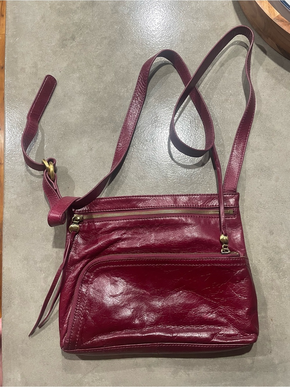 Hobo Brand Leather Crossbody Bag